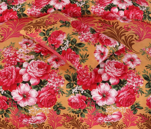 Luvoza Cotton Bed Sheet - King - 3pcs - CSB391