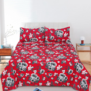Luvoza Cotton Bed Sheet - King - 3pcs - CSB381