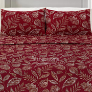 Luvoza Cotton Bed Sheet - King - 3pcs - CSB383