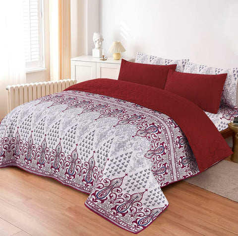 Alinta Luxury Bed Spread Set - 6pcs - ALB08