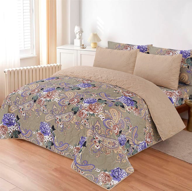 Alinta Luxury Bed Spread Set - 6pcs - ALB19