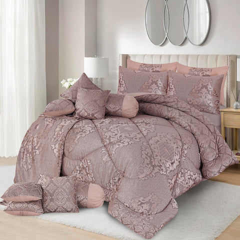 Marry Silver Plus Palachi Bridal Quilt Set - 14pcs - MSP38