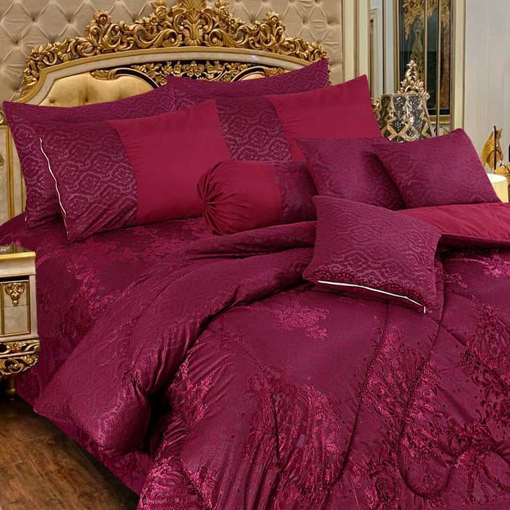 Marry Silver Plus Palachi Bridal Quilt Set - 14pcs - MSP42