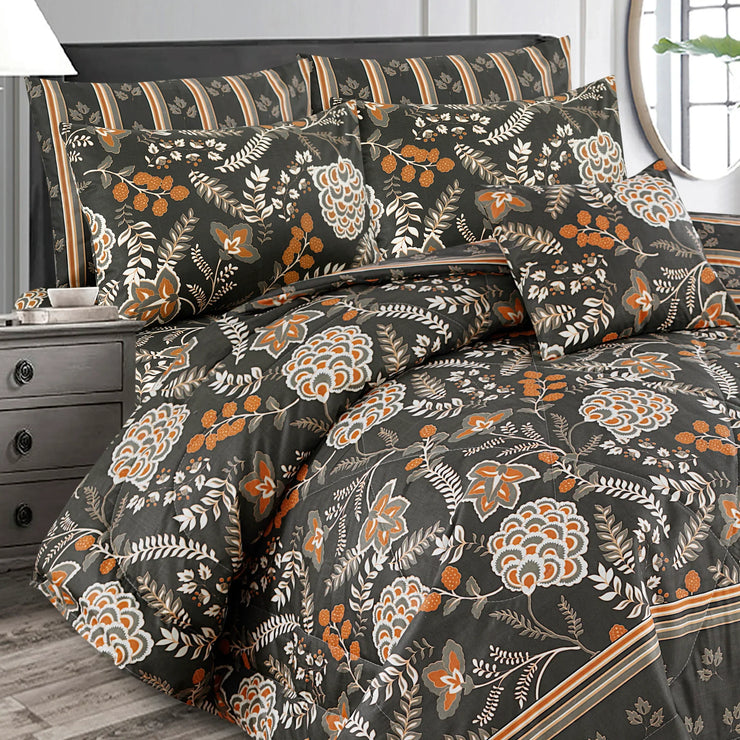 Cotton Comforter Set - 7pcs - HTP3084