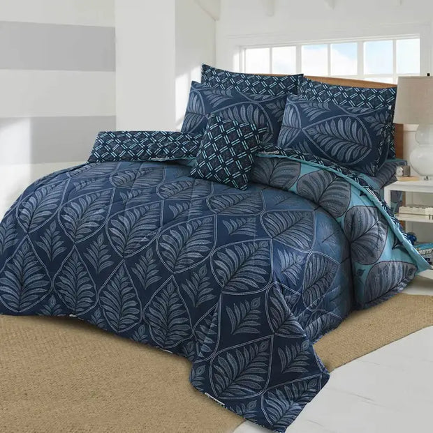 Cotton Comforter Set - 7pcs - HTP3087