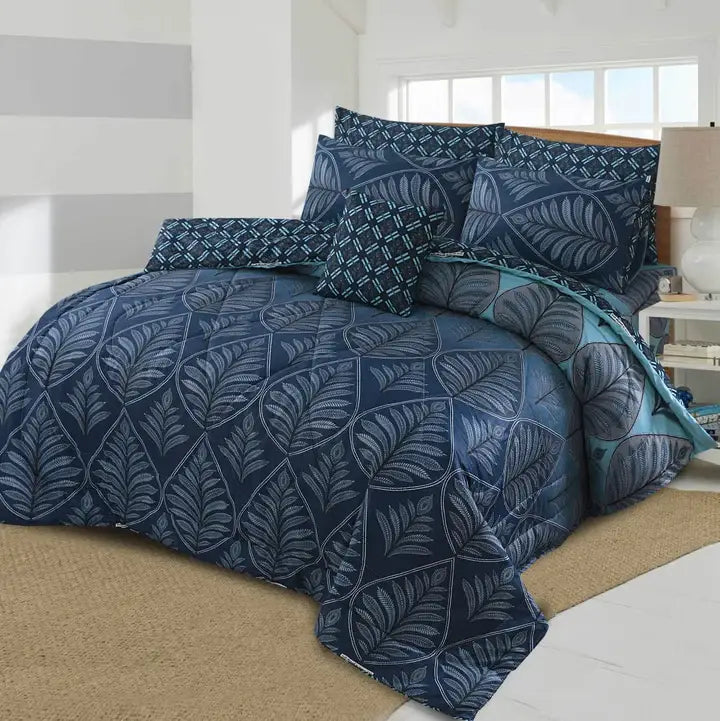 Cotton Comforter Set - 7pcs - HTP3087