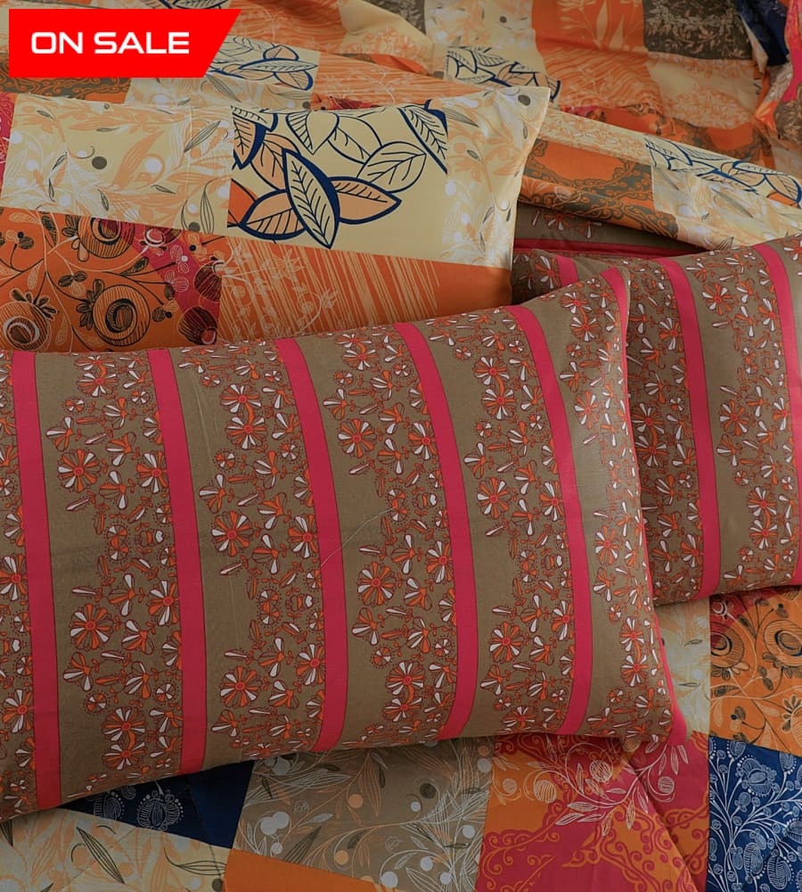 Cotton Comforter Set - 7pcs - HTP3090