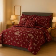 Cotton Comforter Set - 7pcs - HTP3095
