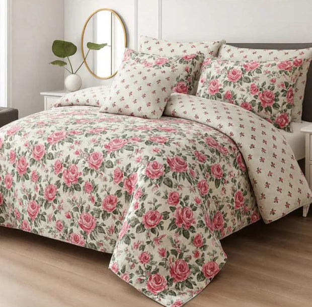 Cotton Comforter Set - 7pcs - HTP3104