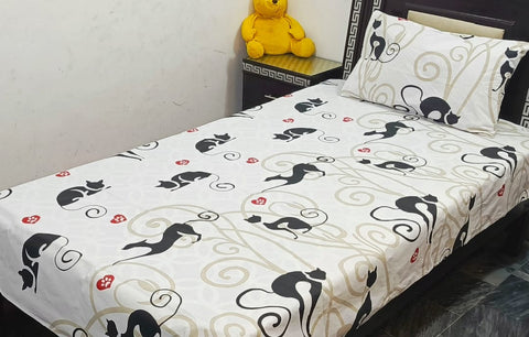 Divine Pure Cotton Kids Bed Sheet - Single - DSB62