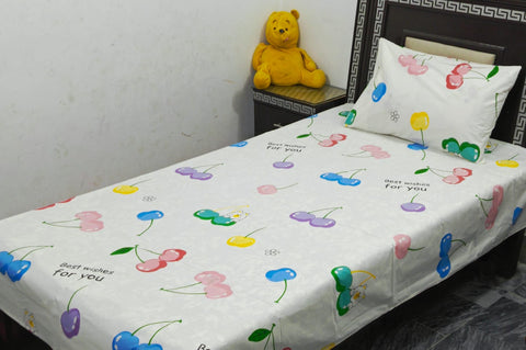 Divine Pure Cotton Kids Bed Sheet - Single - DSB82