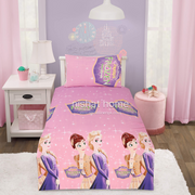 Divine Pure Cotton Kids Bed Sheet - Frozen- Single - DSB128
