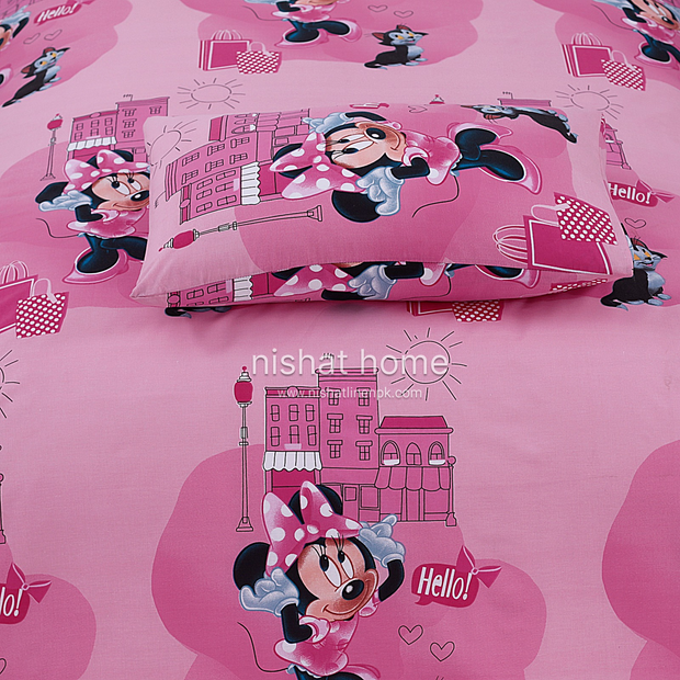 Divine Pure Cotton Kids Bed Sheet - Disneymickey - Single - DSB120