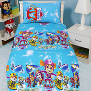 Divine Pure Cotton Kids Bed Sheet - Pawpatrol- Single - DSB124