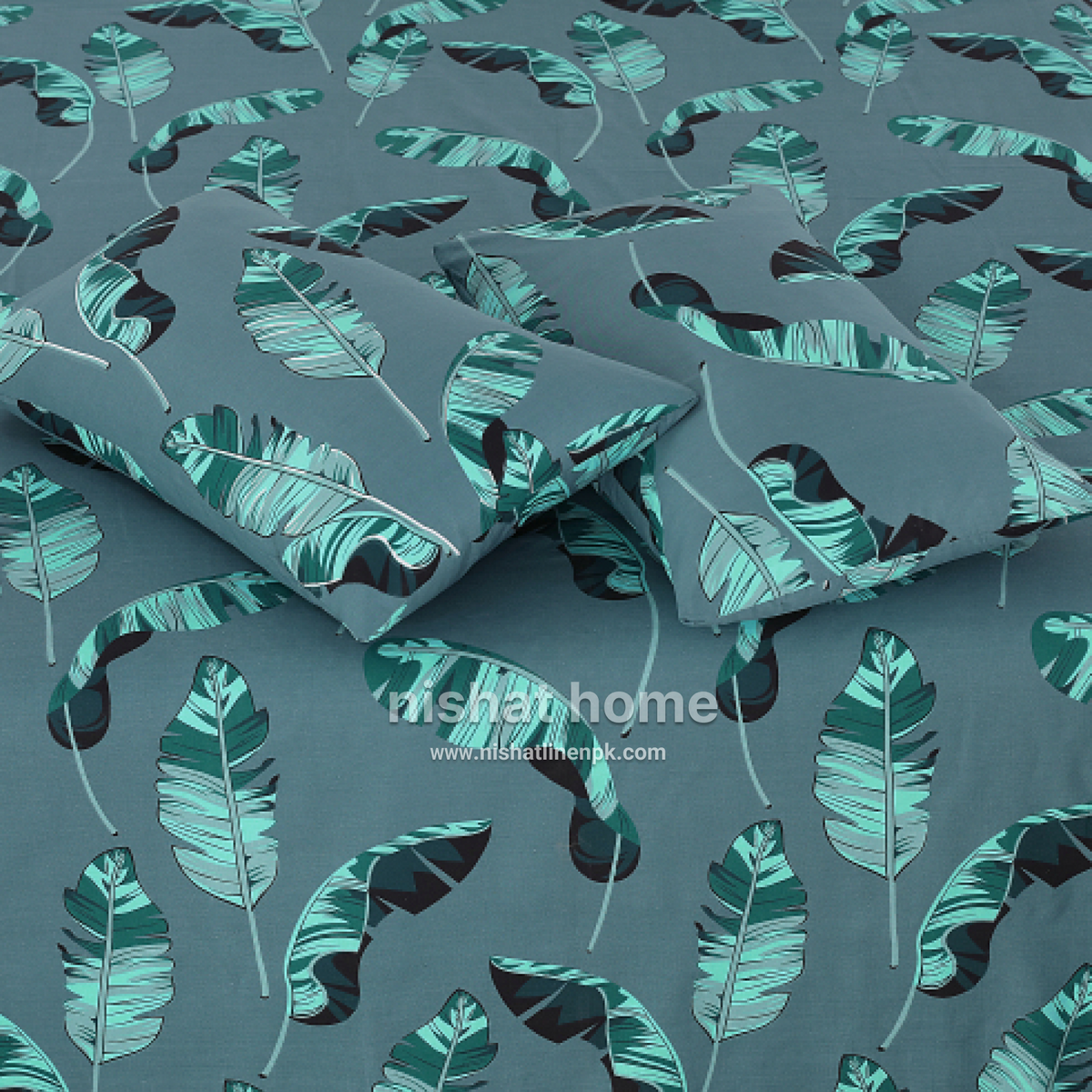 Divine Pure Cotton Bed Sheet - King - 3pcs - DBS298