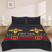 Divine Pure Cotton Bed Sheet - King - 3pcs - DBS302