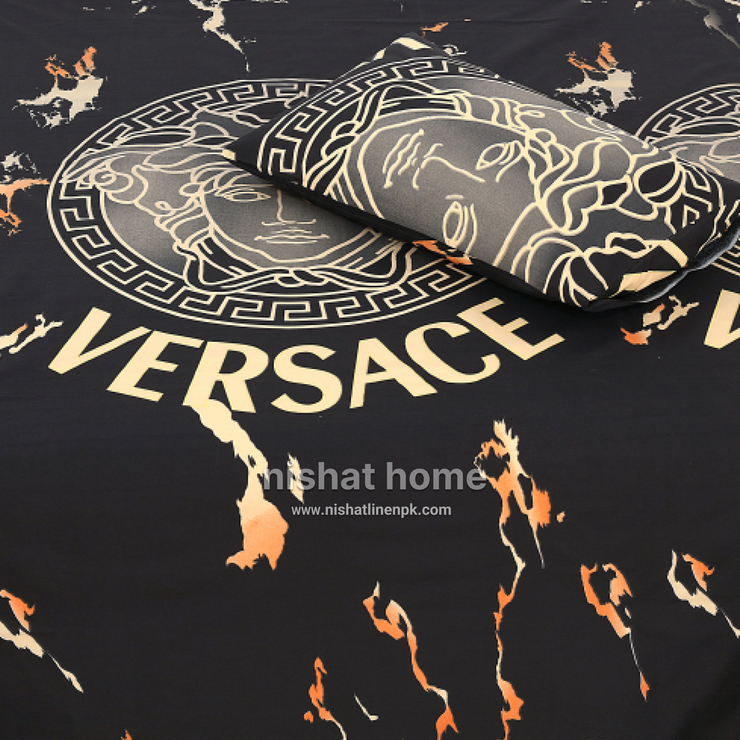 Divine Pure Cotton Bed Sheet - King - 3pcs - DBS303