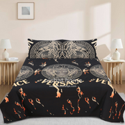 Divine Pure Cotton Bed Sheet - King - 3pcs - DBS303