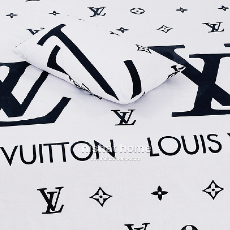 Divine Pure Cotton Bed Sheet - King - 3pcs - DBS304