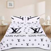 Divine Pure Cotton Bed Sheet - King - 3pcs - DBS304