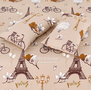 Divine Pure Cotton Bed Sheet - King - 3pcs - DBS320