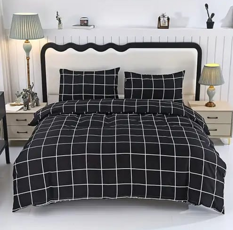Divine Pure Cotton Bed Sheet - King - 3pcs - DBS327