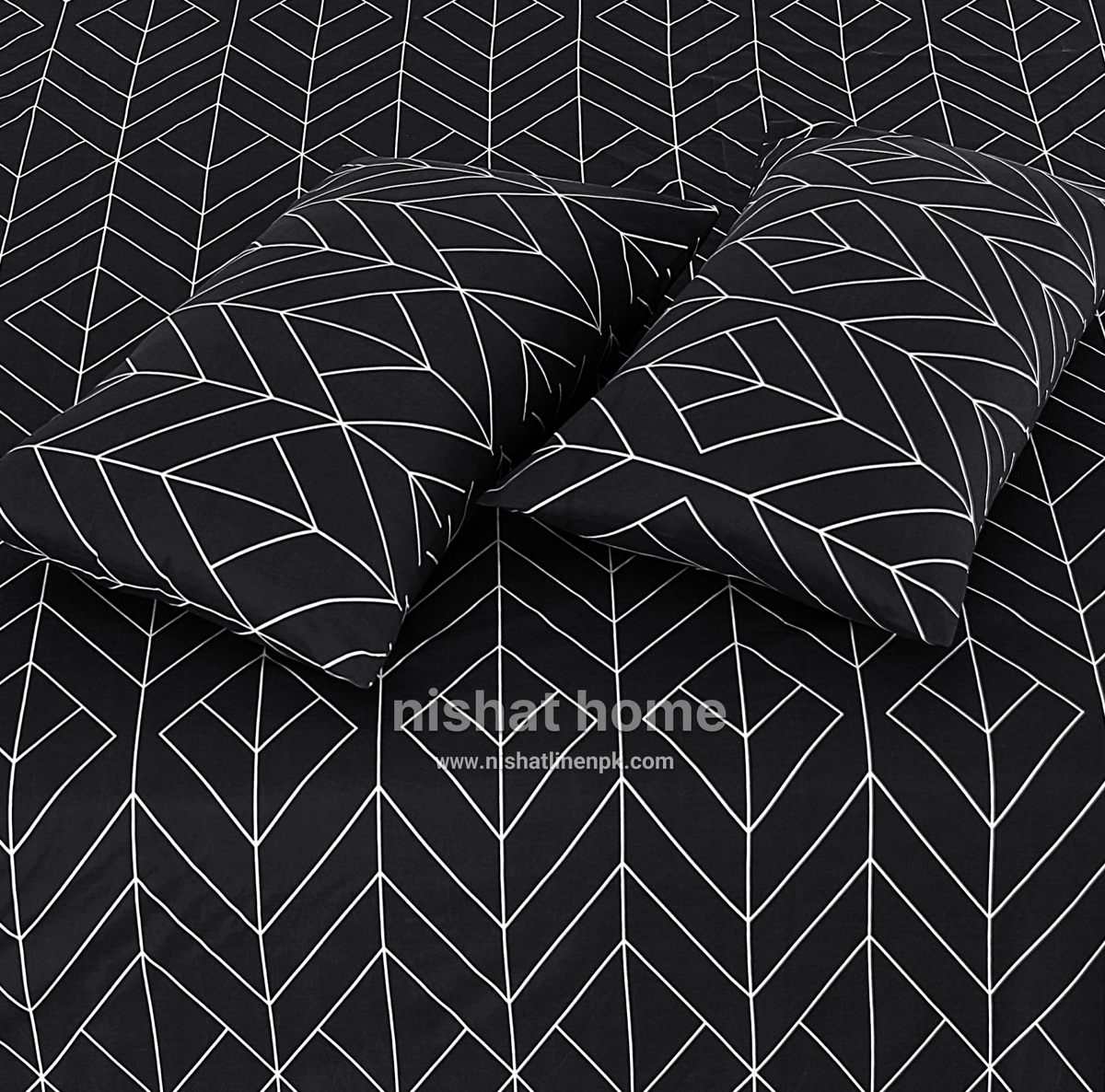Divine Pure Cotton Bed Sheet - King - 3pcs - DBS330