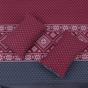 Divine Pure Cotton Bed Sheet - King - 3pcs - DBS259