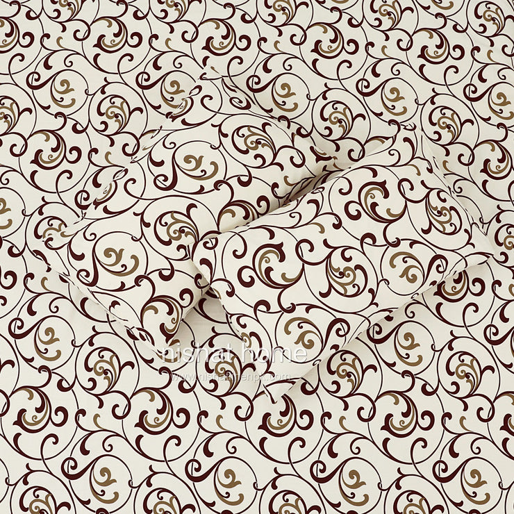 Divine Pure Cotton Bed Sheet - King - 3pcs - DBS268