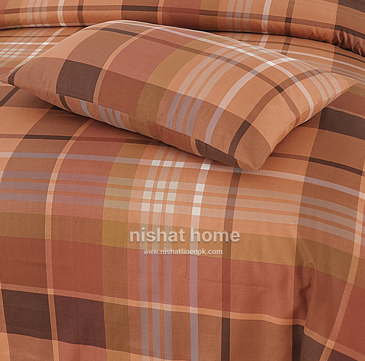 Royal Pure Cotton Printed Fitted Bed Sheet - King - 3pcs - RPF15
