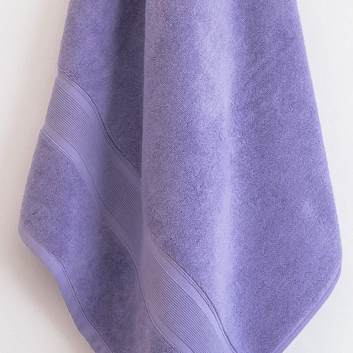 Export Quality Pure Cotton Bath Towel - Lavender - ET13