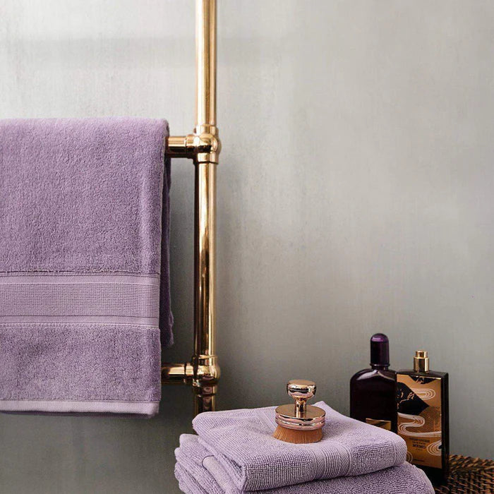 Export Quality Pure Cotton Bath Towel - Lavender - ET13