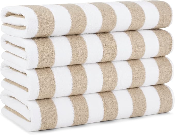 Cabana Pool/Beach Towel - Sand - CBT02