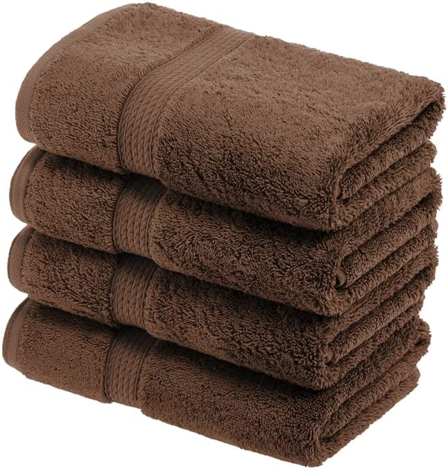 Export Quality Pure Cotton Bath Towel - Brown - ET10