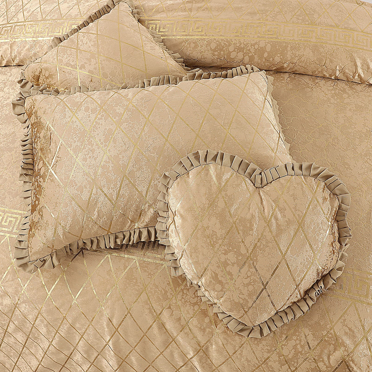 Mardian Bridal Velvet Bed Sheet Set - 5pcs - MVB19