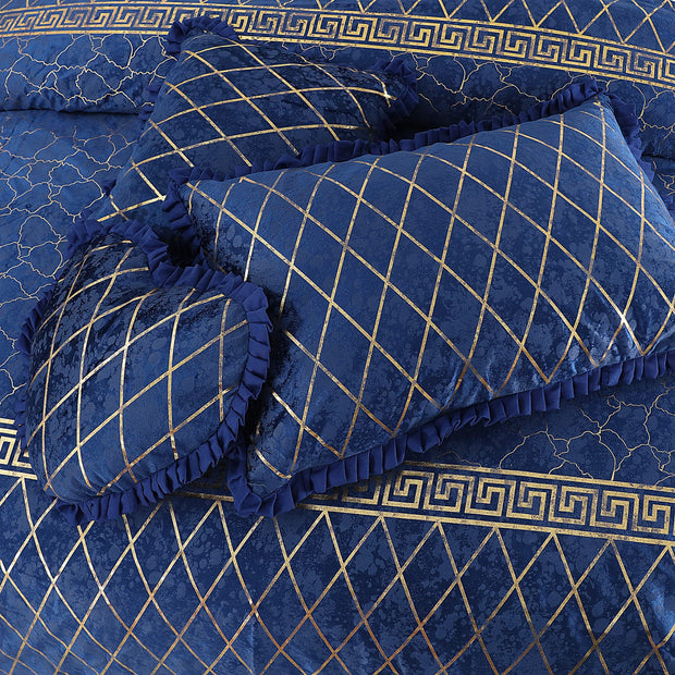 Mardian Bridal Velvet Bed Sheet Set - 5pcs - MVB21