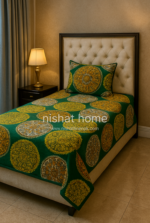 Luvoza Cotton Bed Sheet - Single - LBS44