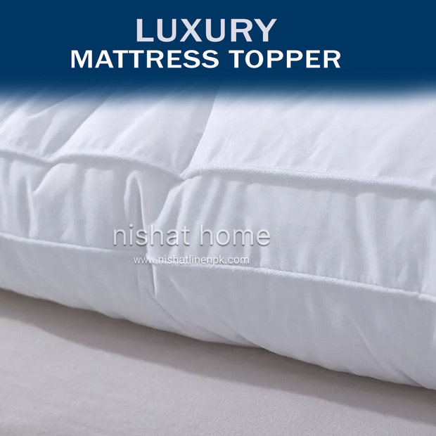 Luxury Mattress Topper - White - LMT01