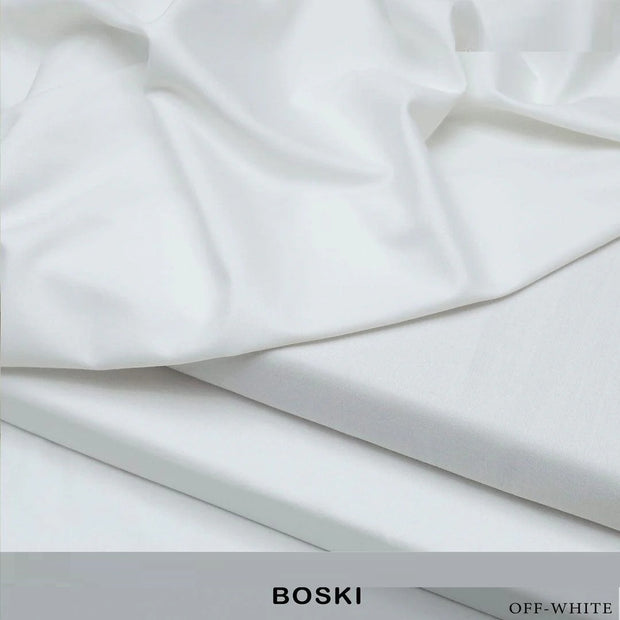 Naqsh Men Premium Boski - 2pcs - Off White - NMB02