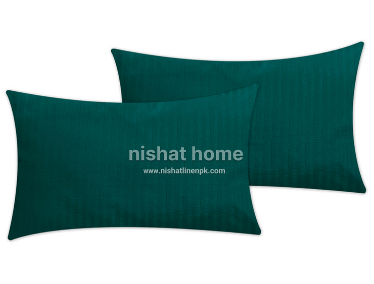 Royal Pillow Covers - 2pcs - Green - RPC05