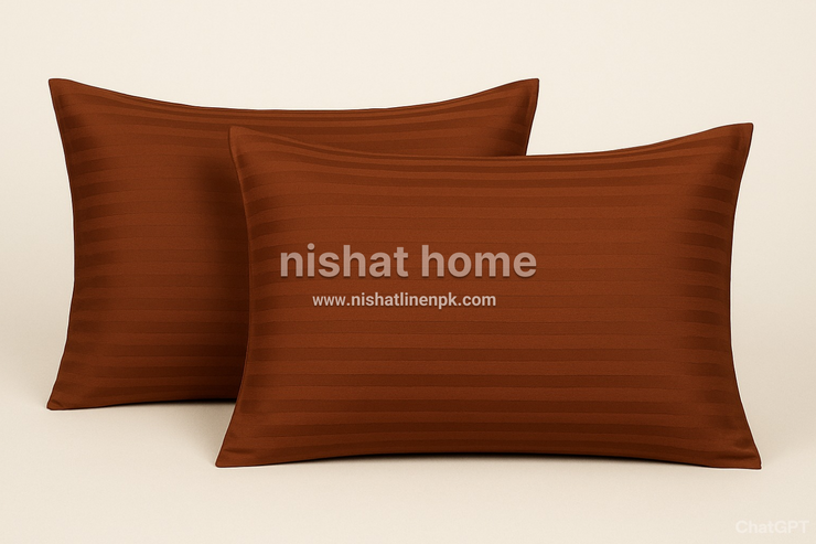 Royal Pillow Covers - 2pcs - Musterd - RPC11