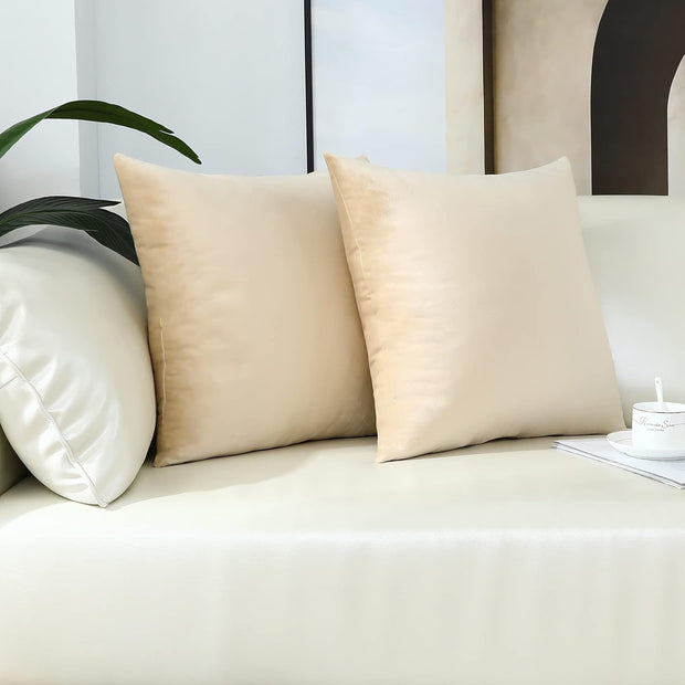 Velvez Soft Velvet Cushion Cover Set - 2pcs - Skin - VCC01