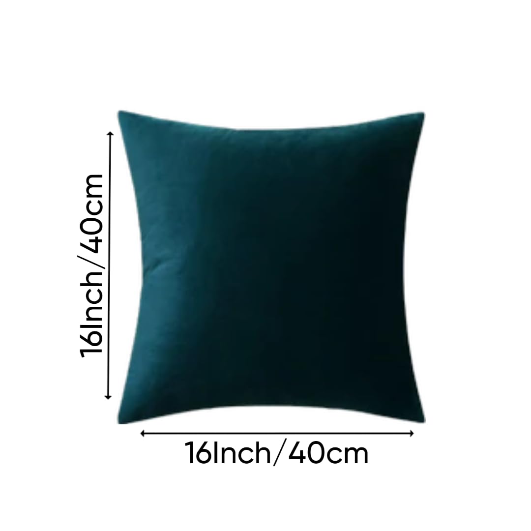 Velvez Soft Velvet Cushion Cover Set - 2pcs - Zink - VCC08