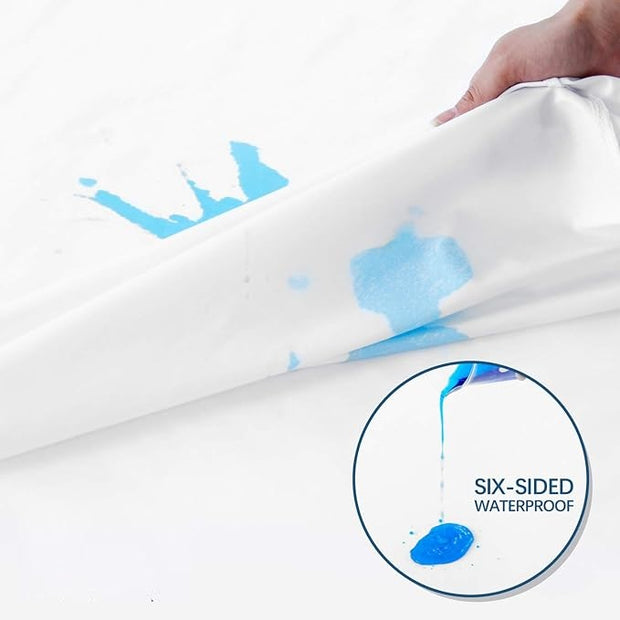 Waterproof Mattress Protector - Zipper - 6 Sides - WMP521