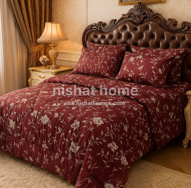 Loyta Winter Quilt Set - Razai Set - 6pcs - CQS100