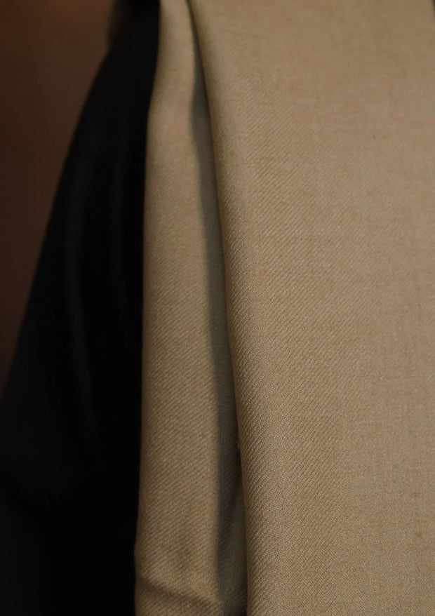 Men Pure Wool Shawl - Tortilla - PWS01