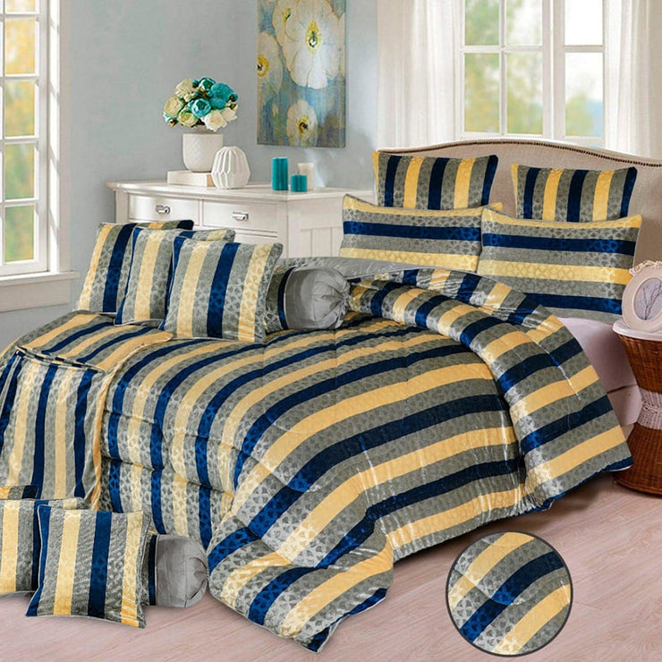 Mardian Plus Velvet Bridal Quilt Set - 14pcs - MPB2035