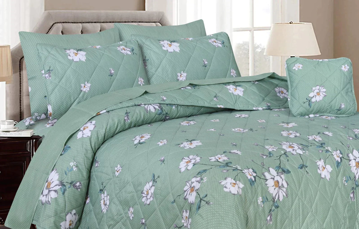 Cotton Comforter Set - 7pcs - HTP2081