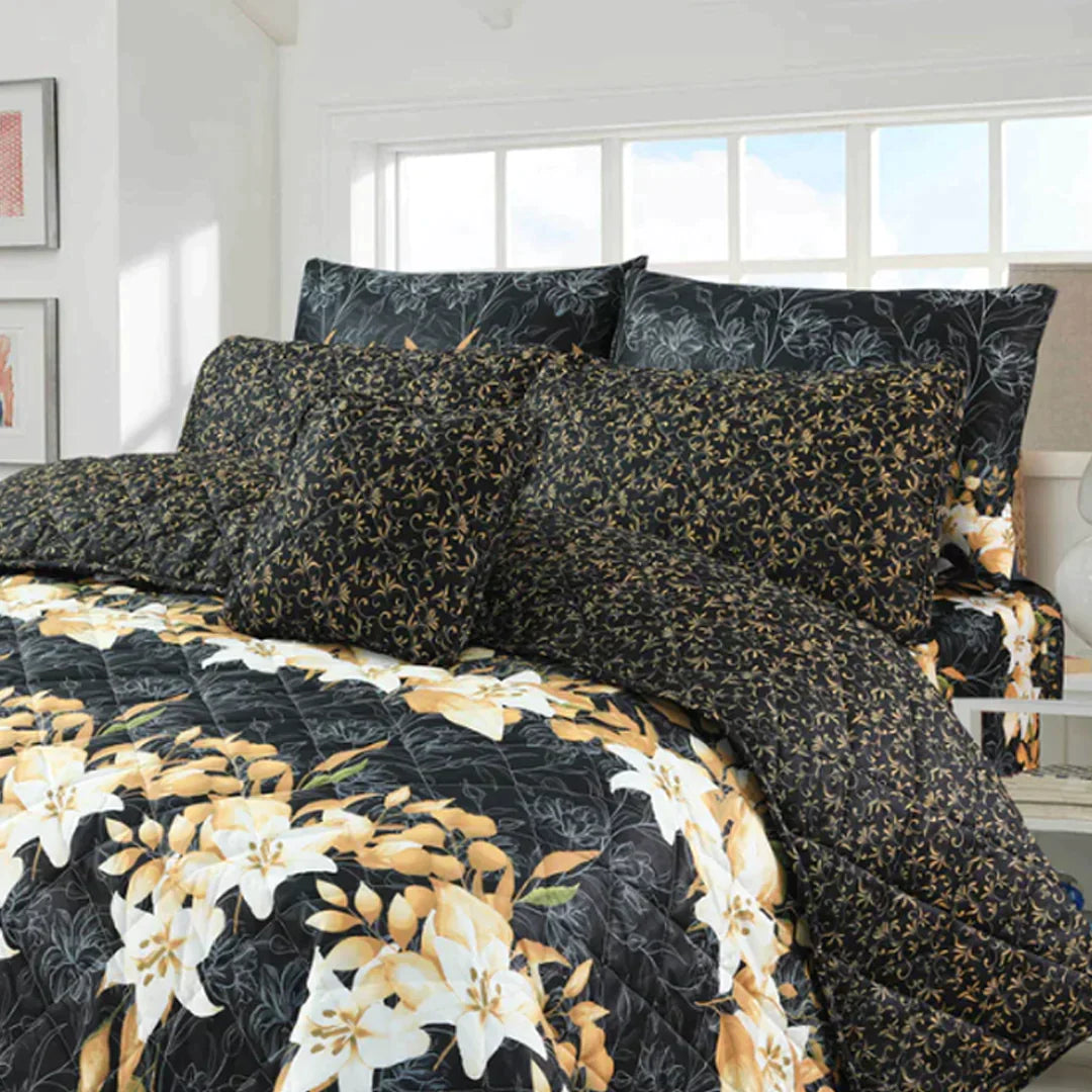 Cotton Comforter Set - 7pcs - HTP528