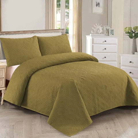 Elitano Luxury Bed Spread - 3pcs - EBS01